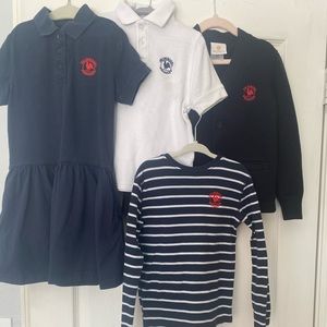 Primrose uniform lot - 19 pieces